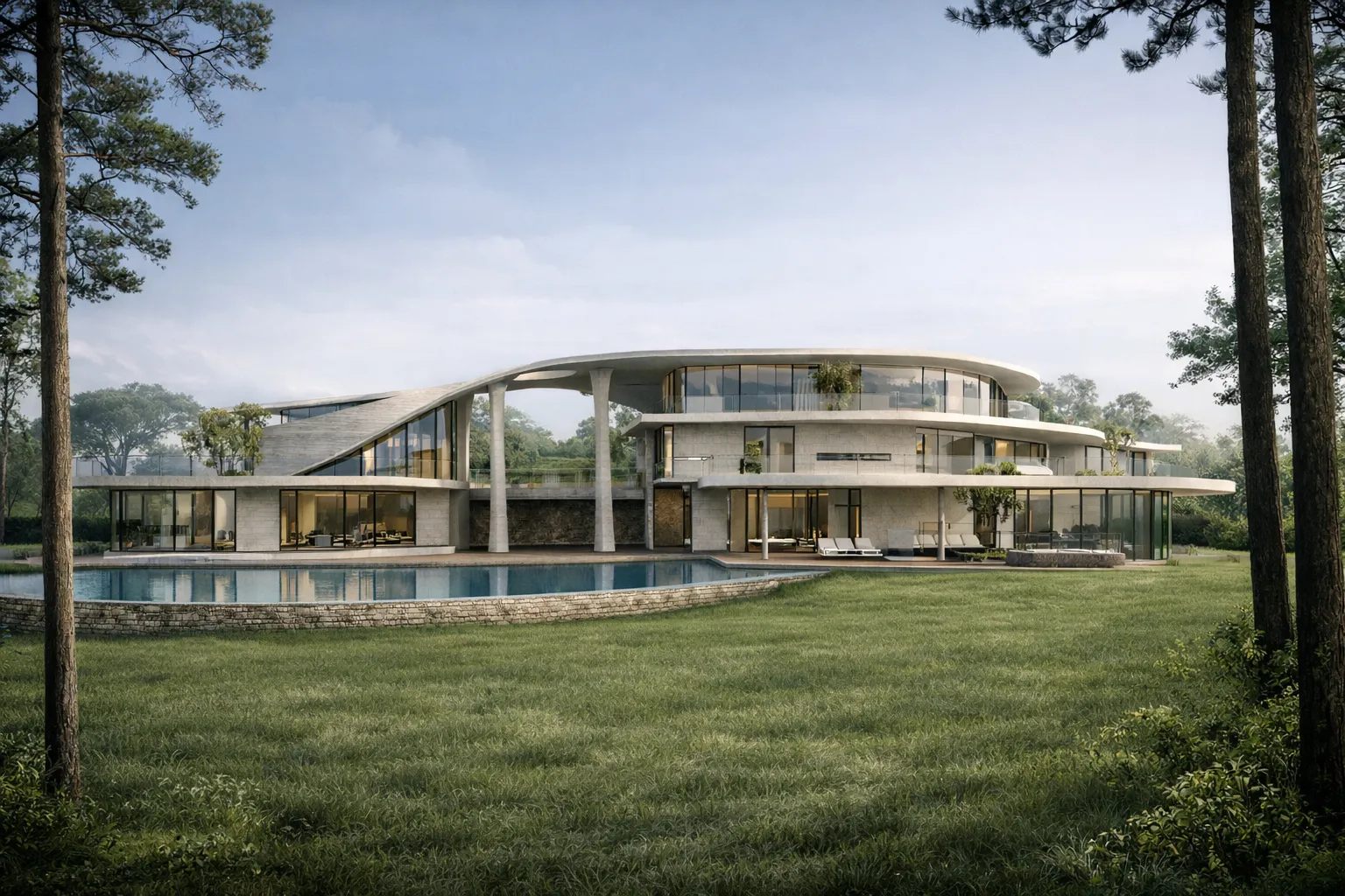 House in Contours - Thailand - 2023