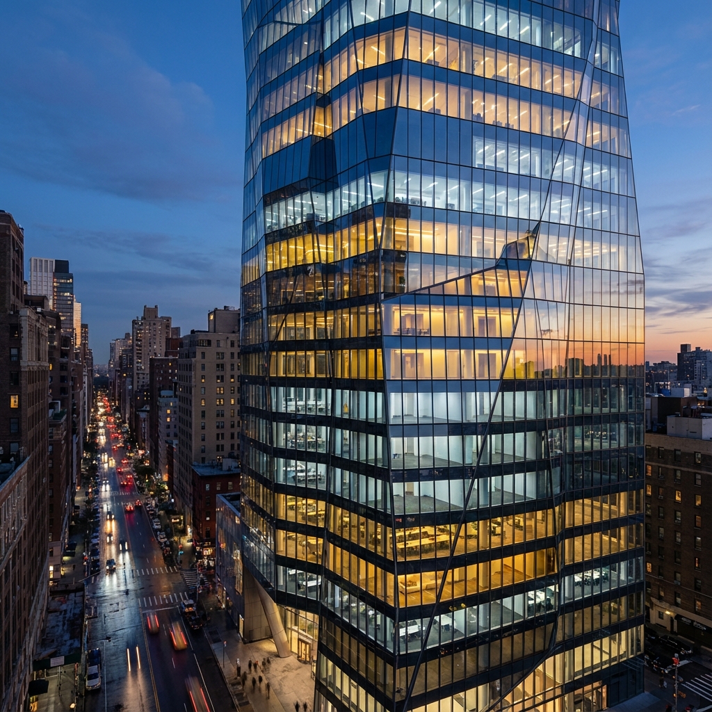 Modern minimalist house exterior