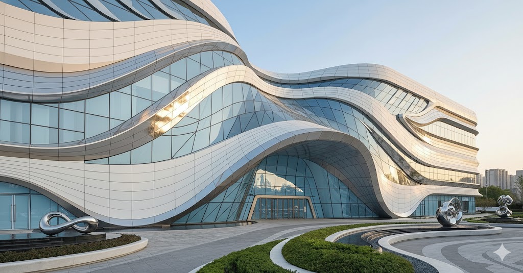 Commercial mall layout